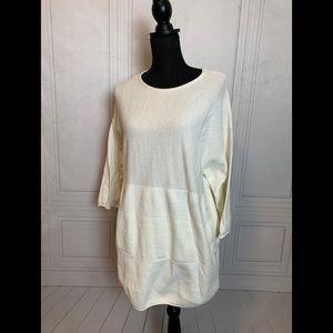 Purejill Cream Cozy Warm Sweater